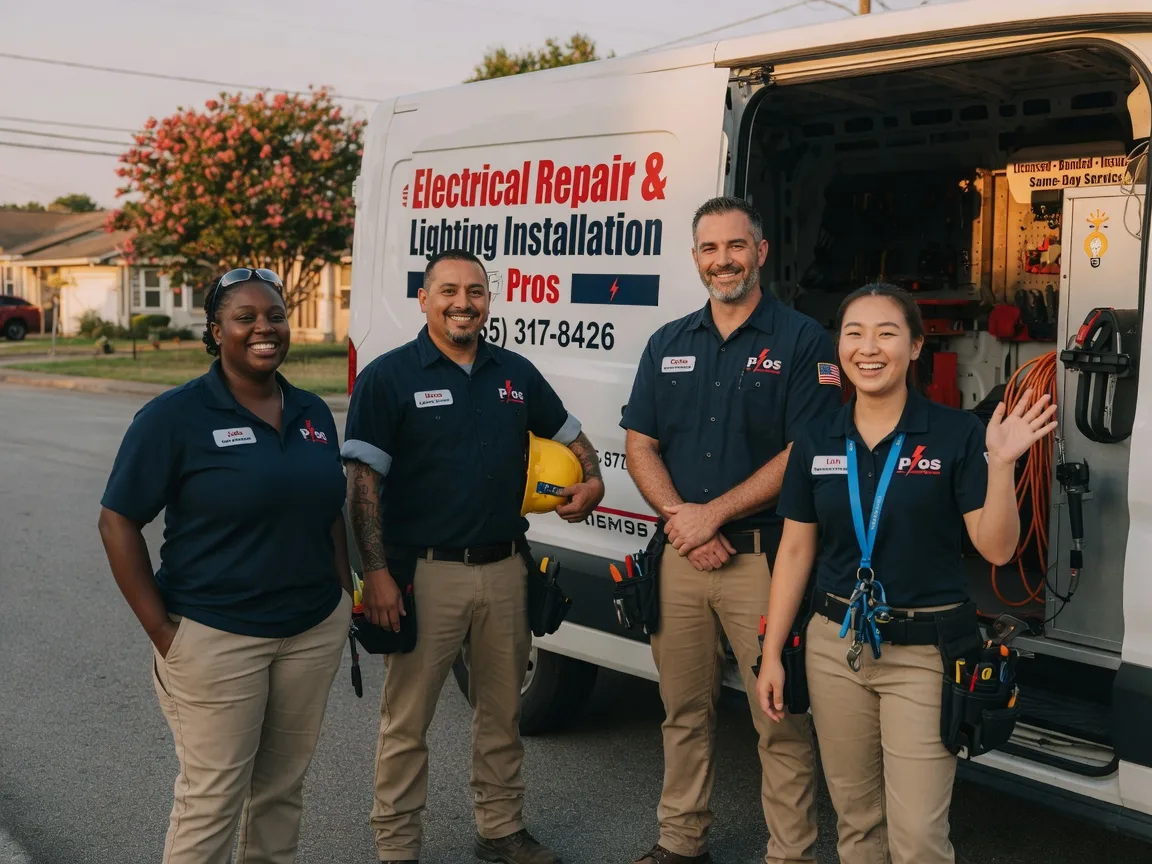 Licensed Electrician company in Woodson, TX